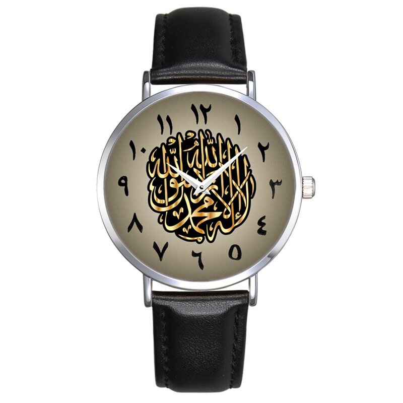Novos relógios para homem algarismos árabes relógio de pulso de quartzo