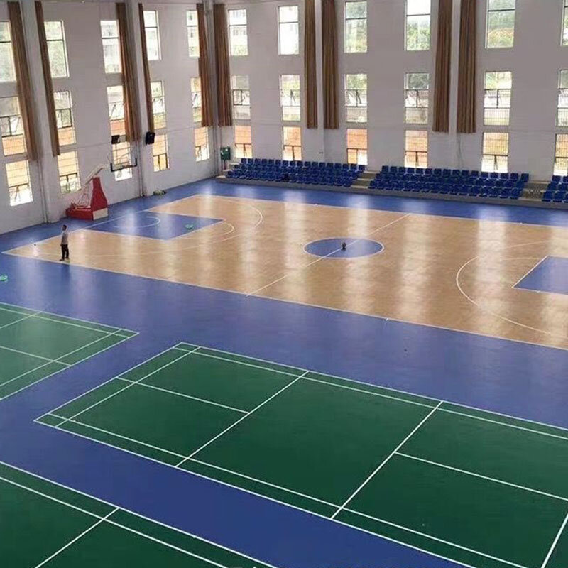Beable BWF Genehmigt Victor Synthetische PVC Rolle Badminton Bodenbelag