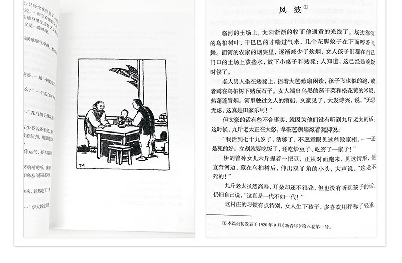Call to Arms Kong Yiji Lu Xun, Libro Chino para adultos