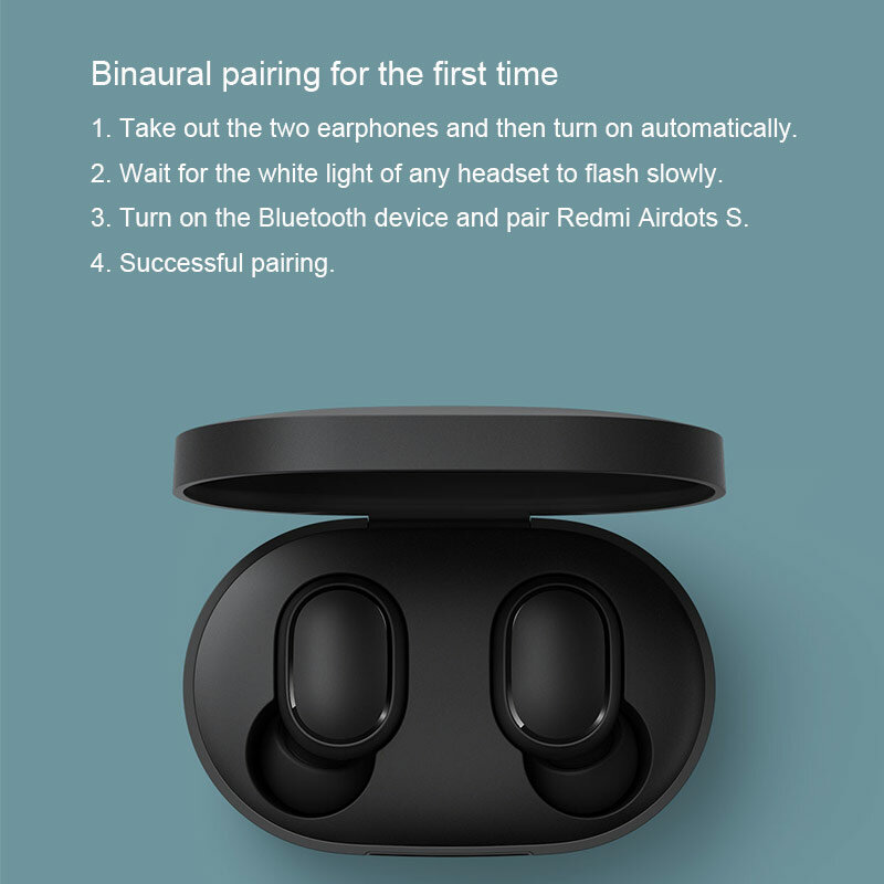In Stock 2020 New Xiaomi Redmi Airdots S TWS Bluetooth 5.0  Wireless Earphones Noise Reduction With Mic Earbuds AI Control
