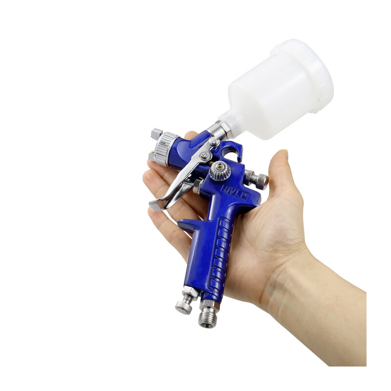 LUCHSHIY Farbe Spray Gun H-2000 Airbrush Professional Mini 0.8/1,0mm Düse Spritzpistole Für Autos Pneumatische Werkzeug DIY spritzen