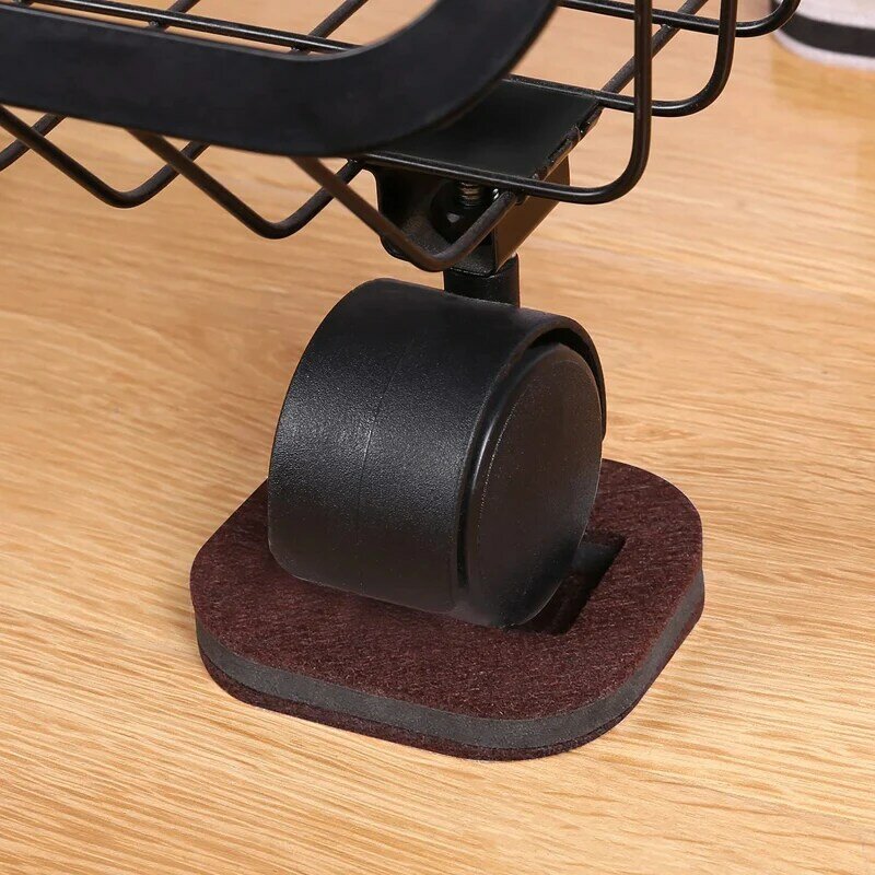Bureaustoel Wiel Stopper Meubels Caster Cups Hardhout Floor Protectors Anti Vibratie Pad Stoel Roller Voeten Anti-Slip Mat