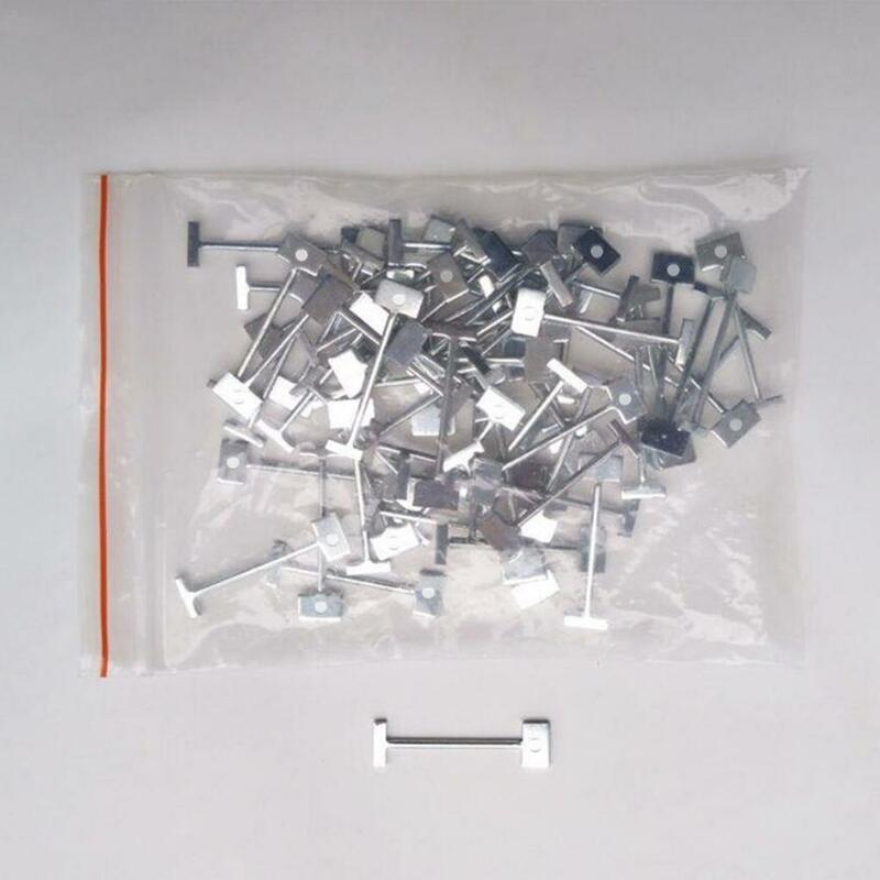100pcs Leveling System Level Steel Needles for Flooring Wall Tile Leveling System Leveler Replaceable Pin Tiling Needles Constru