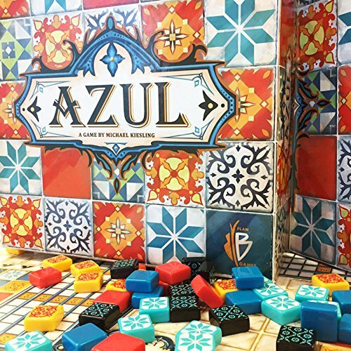 Plan B Games Azul Board Game Board Games Tile Drafting for 2-4 Player Stained Glass Of Sintra 2 Family Fun Joy Summer Pavilion