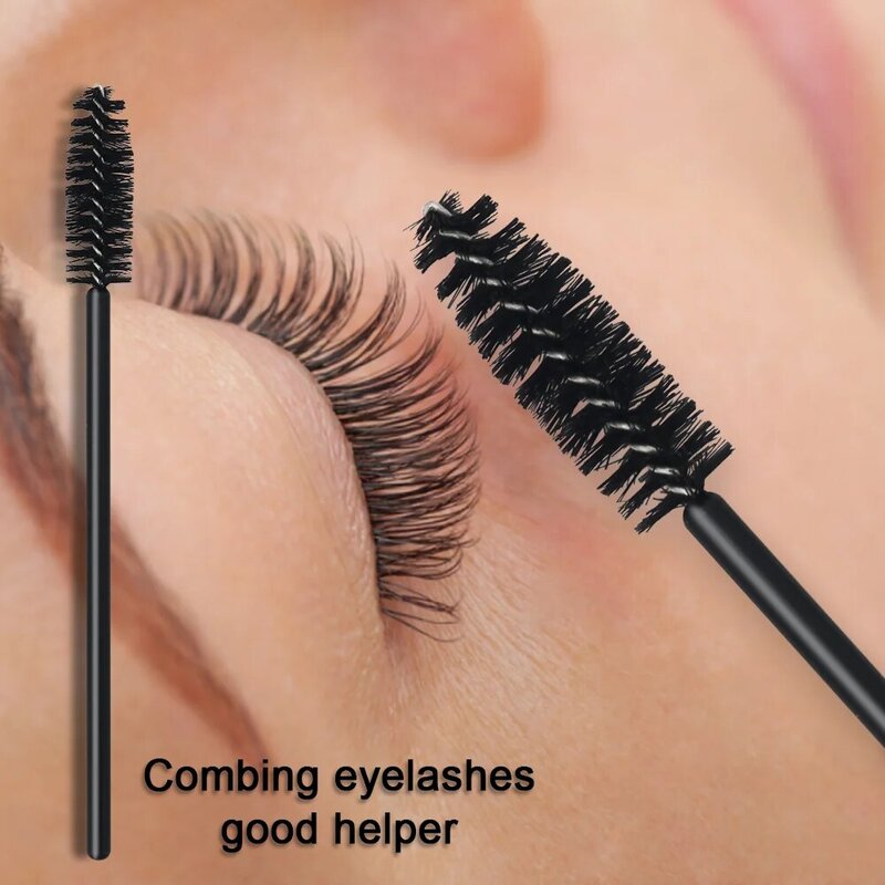 ANNAFRIS Extension Disposable หัวแปรง Professional Eyebrow แปรงมาสคาร่า Eye Lashes Maquiagem