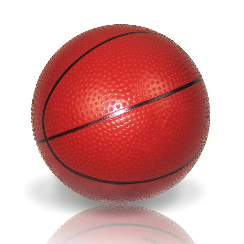 Mini ballon de basket-ball en caoutchouc pour enfants, jeu de divertissement extérieur et intérieur, balle en caoutchouc souple de haute qualité