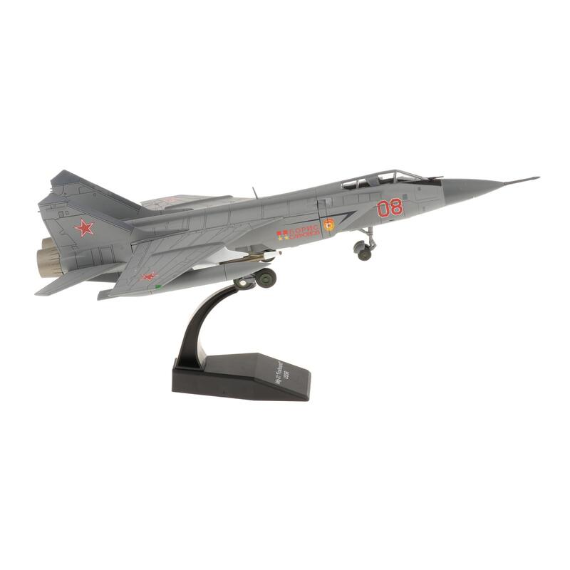1/72 Mig-31 Diecast รุ่น Fighter เครื่องบินเครื่องบินเครื่องบิน Helocopter รุ่น Collectables