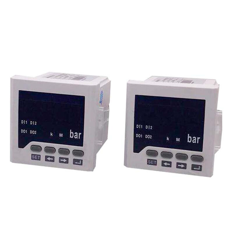 Taidacent Inverter Frequency Tachometer Line Speed Meter 0-10V Display 0-4-20mA Meter 9999RPM Digital RPM Meter for Motor