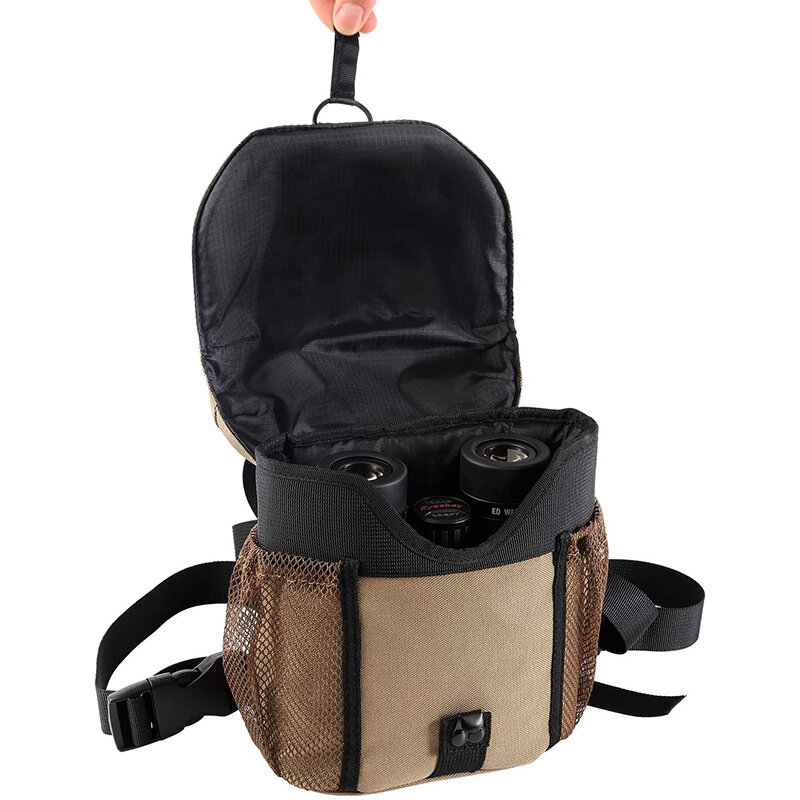 Eyeskey-bolsa Binocular Universal/funda con arnés, binoculares portátiles duraderos, bolsa de pecho para cámara, para senderismo y caza