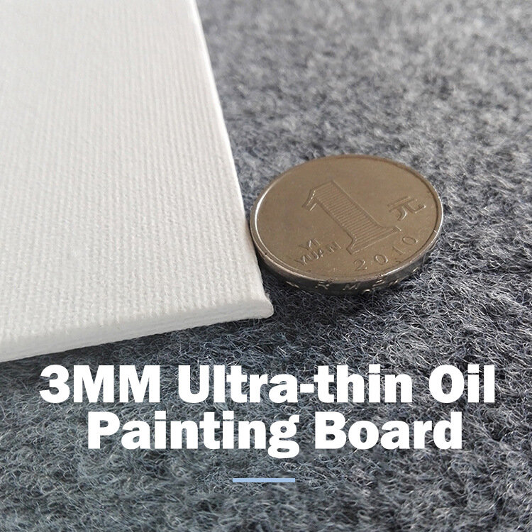 10 Buah Papan Panel Kanvas Lukisan Paket Nilai Super Dalam untuk Persediaan Seni Papan Lukisan Minyak & Cat Akrilik