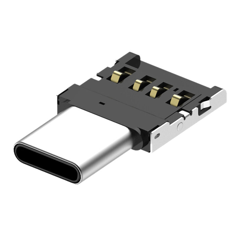Conector de USB-C USB 3,1 tipo C macho a hembra, convertidor de adaptador OTG para unidad Flash de teléfono y tableta Android, disco U