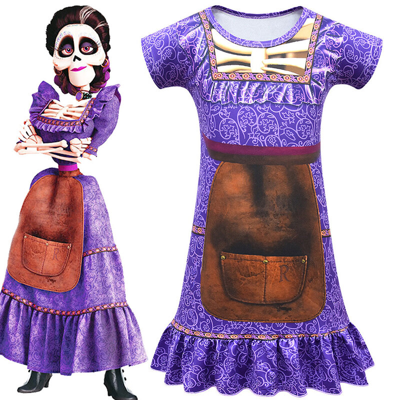 Платье Huamulan, костюмы для девочек, детские костюмы на Хэллоуин, детское платье Вечерние, косплей, аниме, Карнавальная Одежда для девочек, кино Хэллоуин