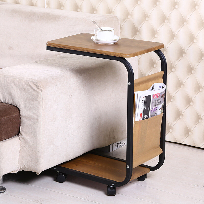العالمي عجلات الجدول أريكة طاولة جانبية لمكتب المنزل طاولة القهوة مجلة جيب أثاث غرفة المعيشة الصغيرة المنقولة الجدول