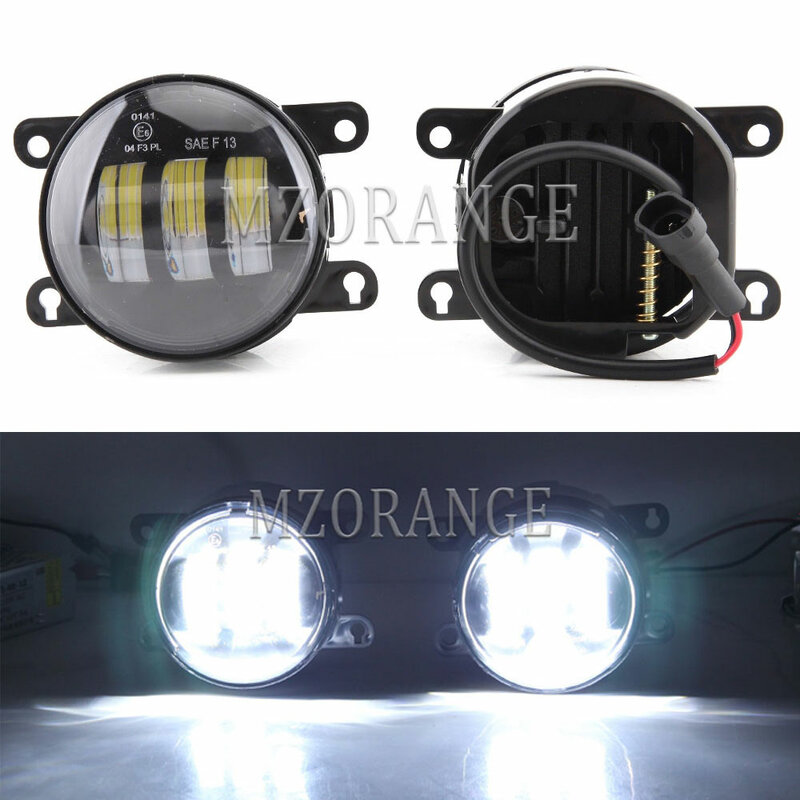 Luces LED antiniebla para coche, faro halógeno para Renault Megane 2/3, Sandero, Fluence, Koleos, Kangoo, Thalia 2003-2015