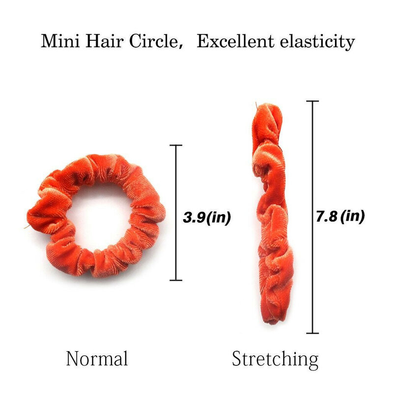 50/40/30 pçs cabelo scrunchie veludo elástico hairbands para mulheres scrunchies pacote laços bandana acessórios de cabelo