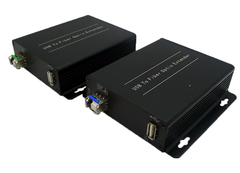 Prolongateur de fibre optique USB 250 2.0, 1.1 mètres (820ft), convertisseur de fibre optique monomode LC