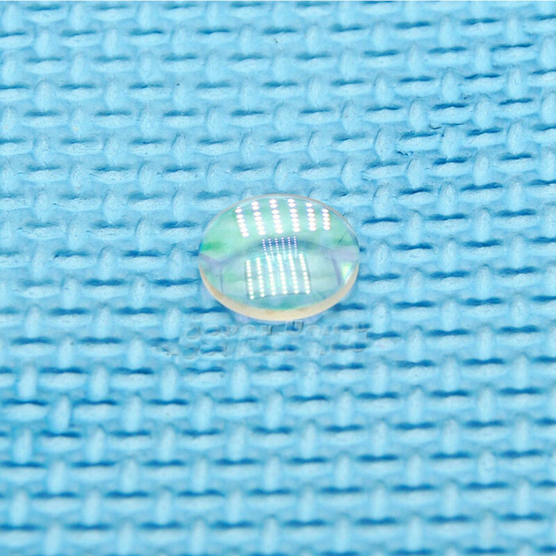 Lente de vidrio colimador para diodos láser IR, foco de 39mm, diámetro de 16mm, 808nm, 980nm