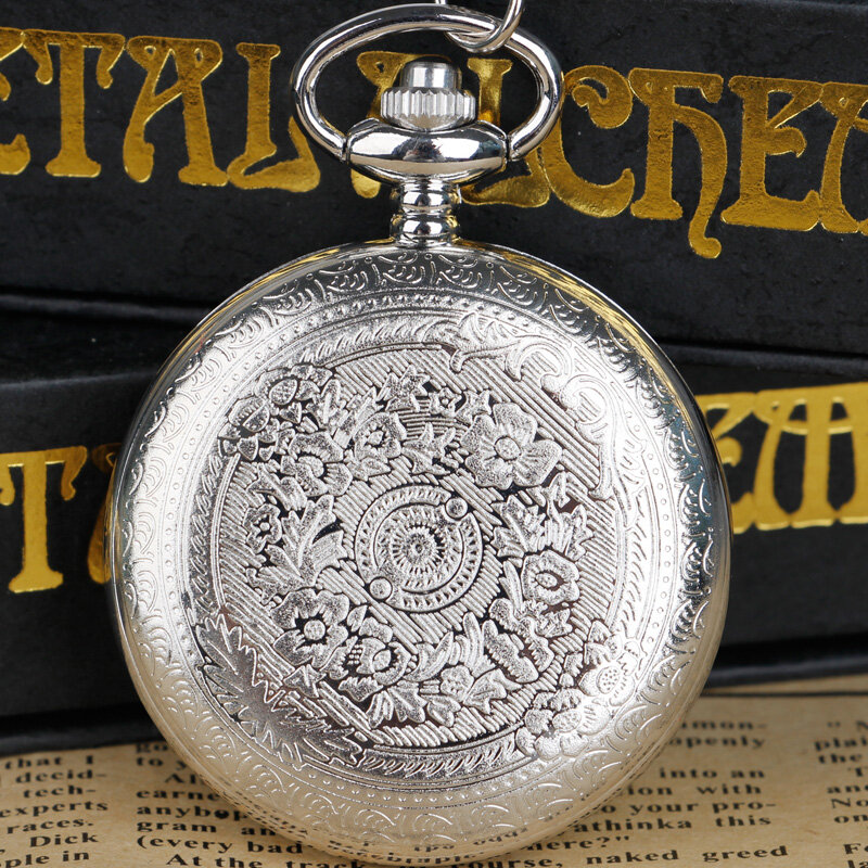 Vintage Quartz Pocket Watches Engraved To My Husband Lettering FOB Chain Pocket Watch Best Gifts for Husband