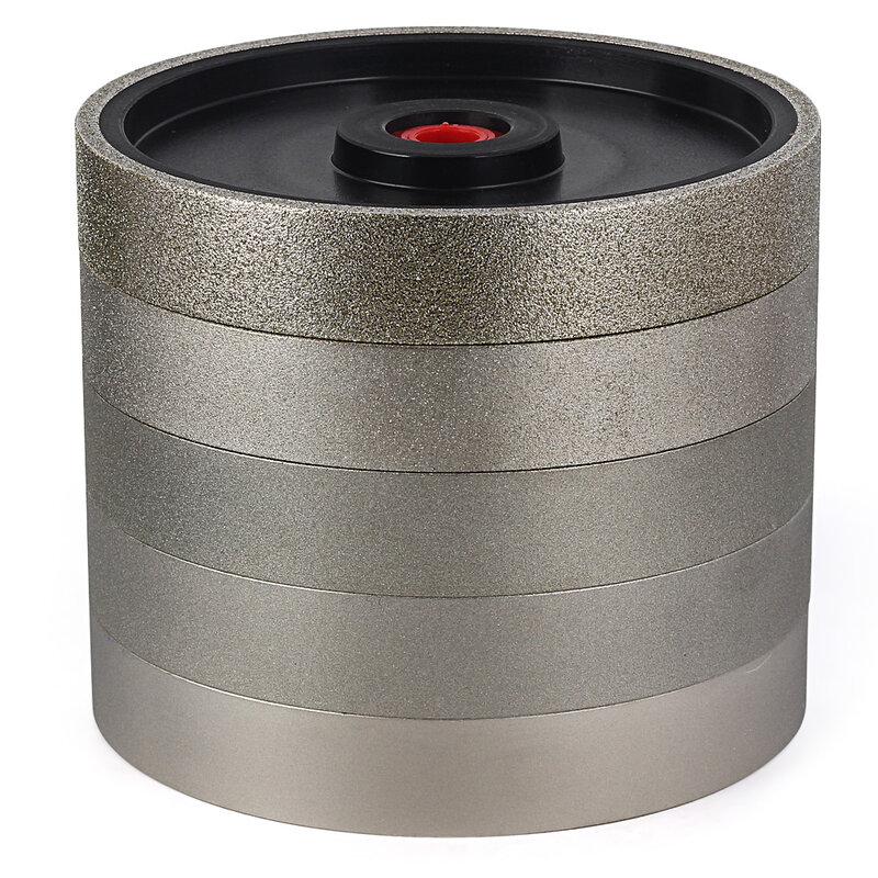 Алмазный шлифовальный круг для ювелирных изделий, 6 дюймов x 1 дюйм, с отверстием для Бора, для металла, камня, электроинструмент для шлифовки