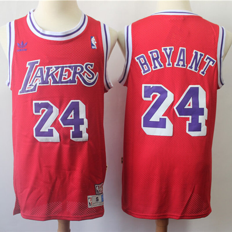 NBA hommes Los Angeles Lakers #24 Kobe Bryant maillots de basket-ball édition limitée classiques Swingman Jersey maille cousu maillots