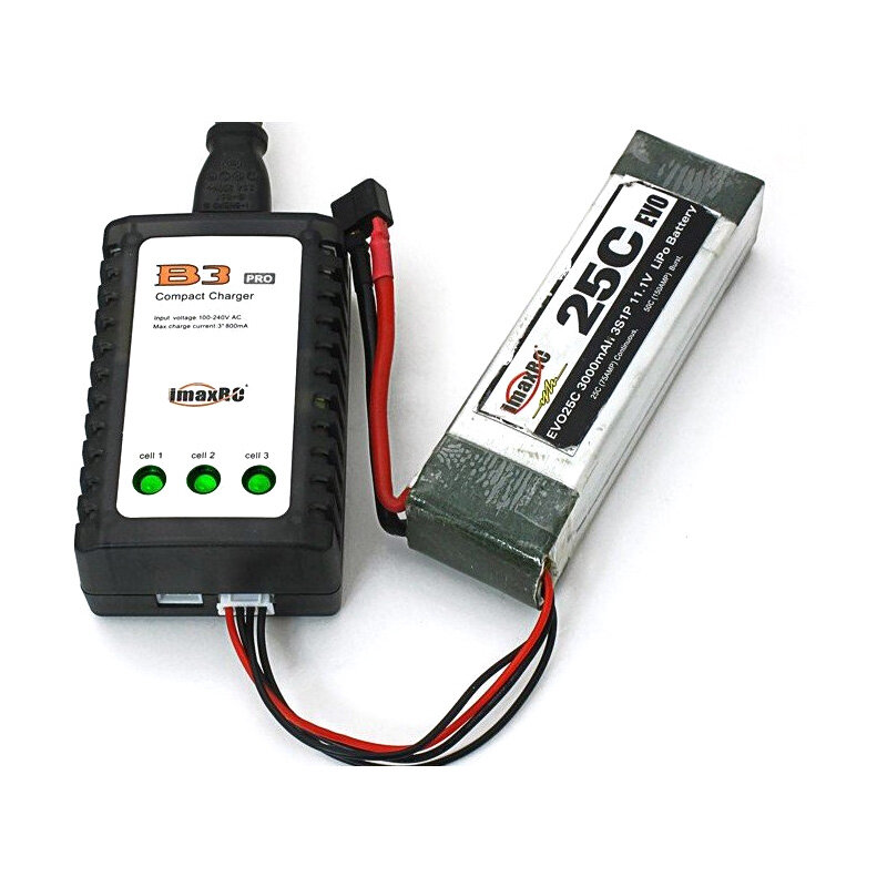 Imax-cargador de batería Lipo B3 Pro, 7,4 v, 11,1 v, 2s, 3s, celdas para RC LiPo AEG Airsoft
