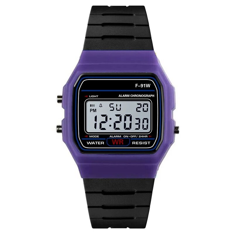 Reloj Digital de lujo para Hombre, pulsera resistente al agua con pantalla Led, estilo militar e informal