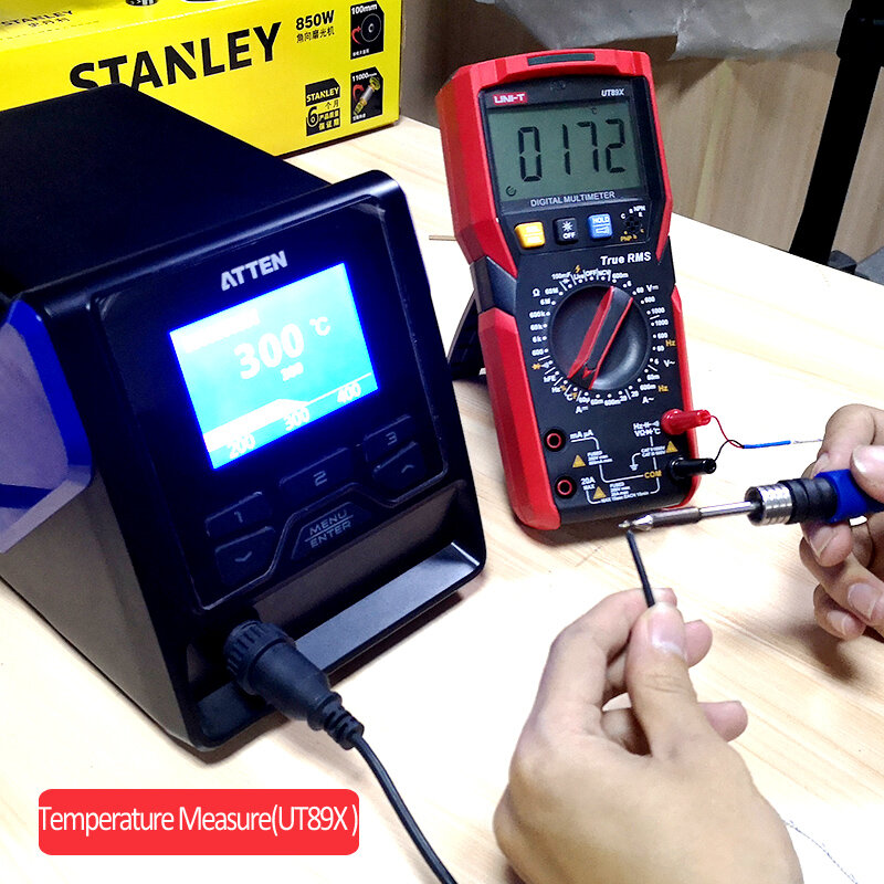Multimètre à affichage numérique LED UT89XD, testeur intelligent de tension et de courant, ampèremètre, voltmètre, mesure NCV, UNI-T