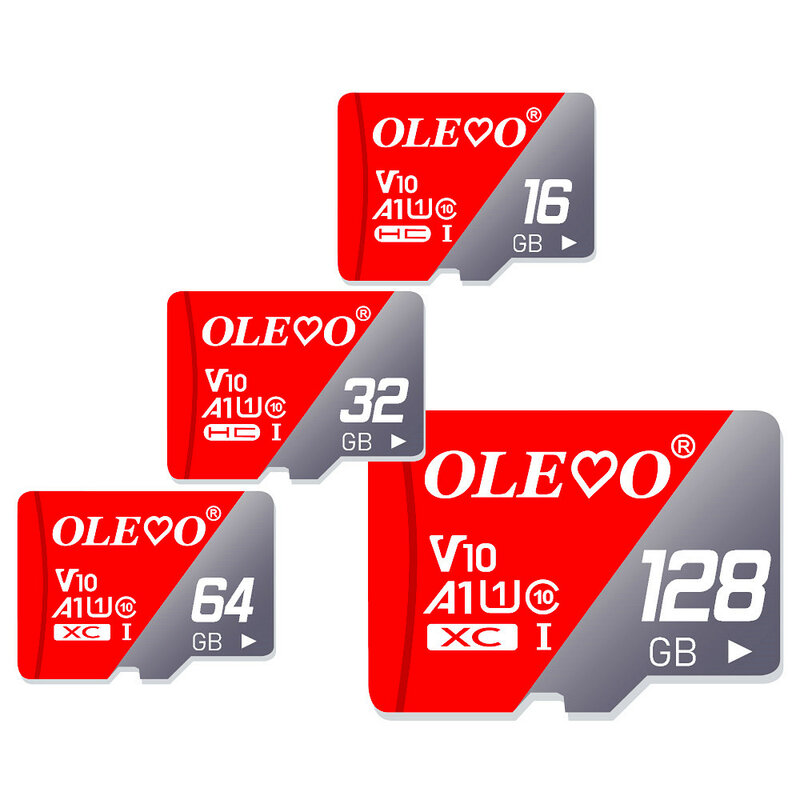 Cartão de Memória Micro TF Classe 10, SD, Flash para Câmera de Vídeo, Drone, Tablet, Smartphone, 16GB, 32GB, 64GB, 256GB, 128GB