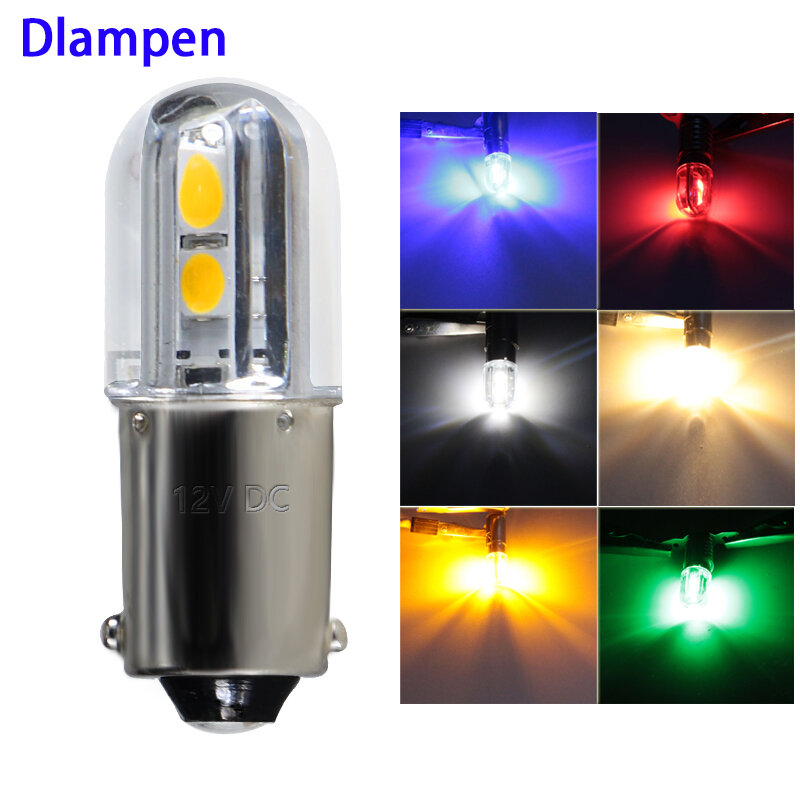 ampoule Ba9s T4W 6v 12v 24v 36v 48v mini LED bulb Lights Interior Clearance Parking Number Plate Backup Indicator Daytime lamp