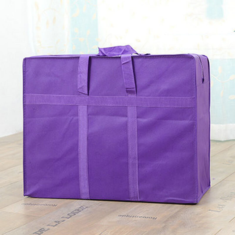 1 pezzo di alta qualità in tessuto Oxford trapunta abbigliamento organizzare borsa di stoccaggio borse di stoccaggio di grande capacità in movimento sacchetto di imballaggio all'ingrosso