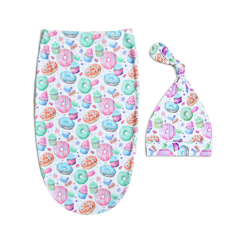 Sac de couchage pour bébé, ensemble bonnet noué, cocon Anti-jeu, sac de couchage pour bébé, enveloppe, sac de couchage