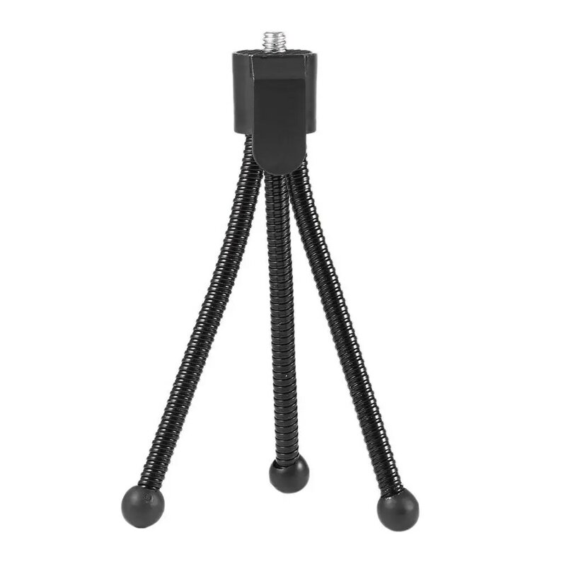 Mini tripé portátil universal flexível, suporte de metal para câmera digital, webcam, mini tripé/leve de fibra de carbono acehe 850