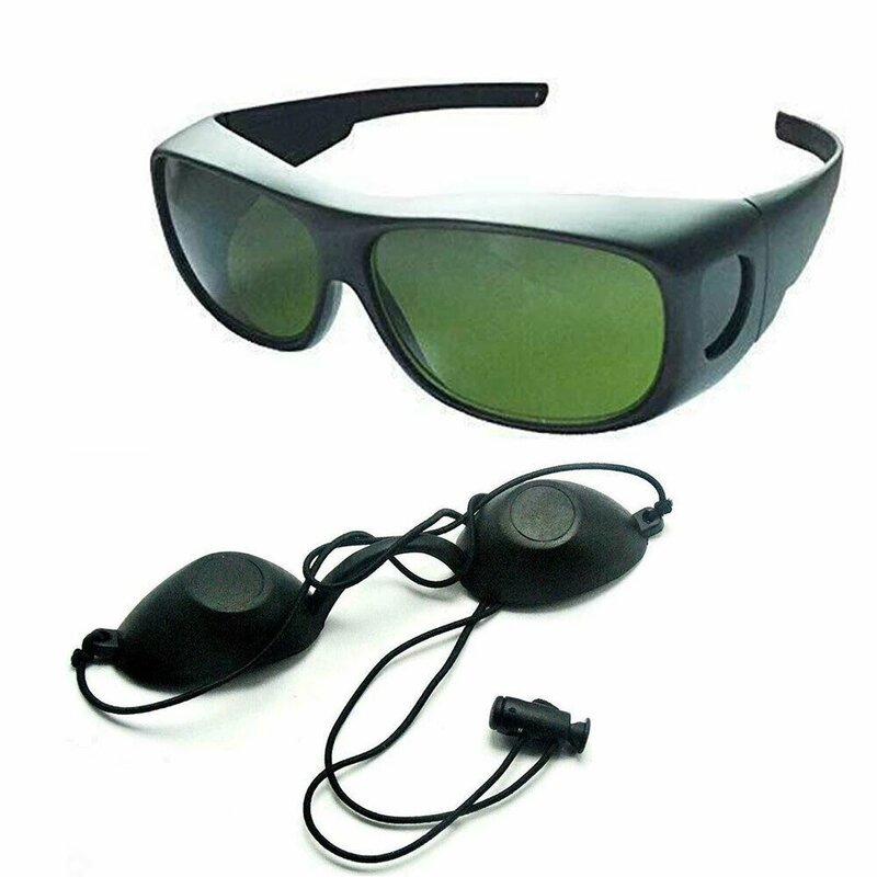 200-2000nm IPL occhiali di protezione Laser occhiali operatore clienti Eeypatch nero