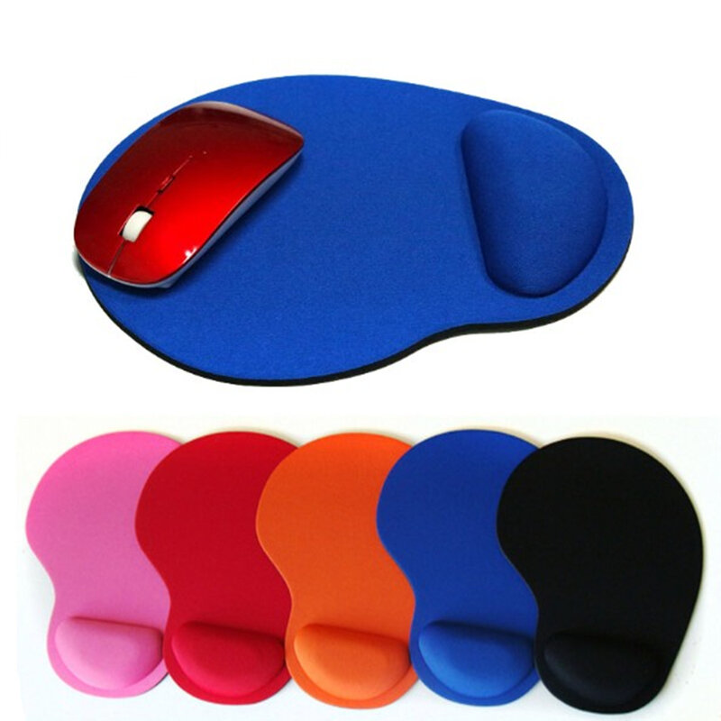 Alfombrilla de ratón con protección de muñeca para ordenador portátil, alfombrilla de ratón para teclado, soporte de muñeca cómodo para ratón de juego