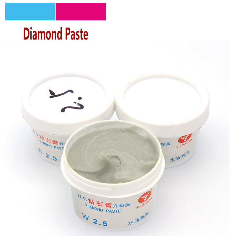 1 stücke Diamant Polieren Schleifen Paste Wasser Öl Dual-Verwendet 60g Für Jade Smaragd Spiegel Oberfläche Achat Metall form Edelstahl