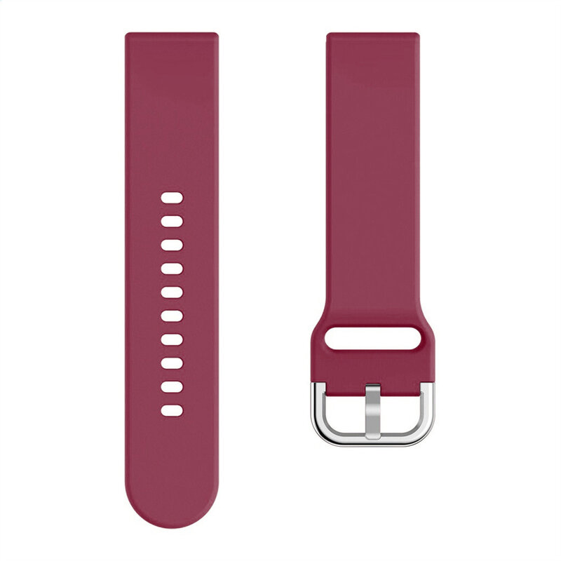 Bracelet de montre en silicone, 20mm, pour Haylou RS4 LS02 gala.com watch 4 correa Amazfit GTS 2 Bip 3