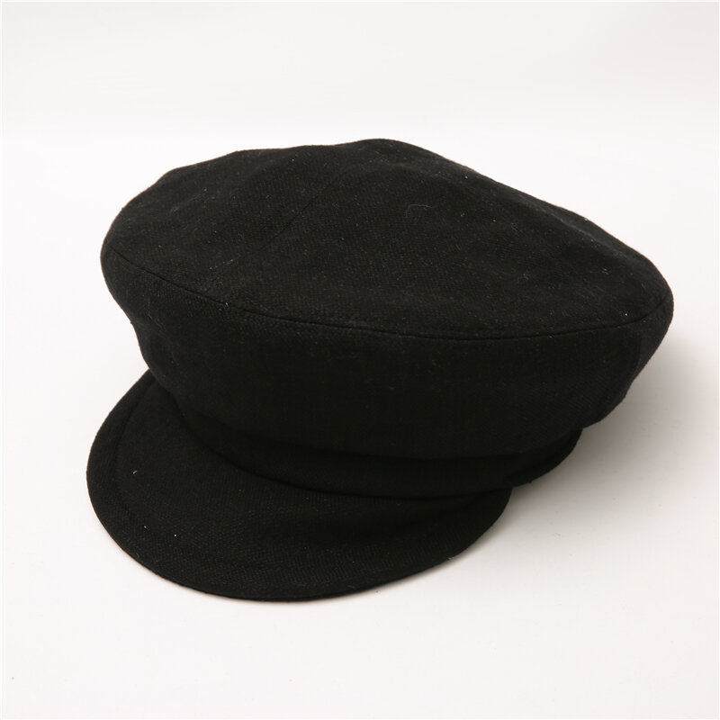 2021 Brand New Newsboy Cap cappelli di jeans per donna tinta unita berretto femminile pittore stile britannico primavera estate berretto ottagonale
