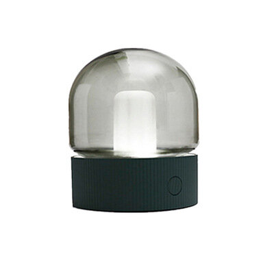 Sáng Tạo Kính Vô Hạn Mờ Đèn Ngủ USB Sạc Thở Người Bạn Đồng Hành Ngủ Phòng Ngủ Đầu Giường Bóng Đèn LED Bulb Ánh Sáng