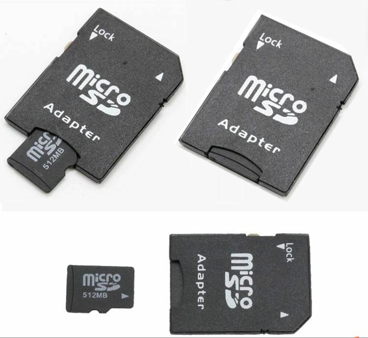 5pcs MICRO SD a SD CARD MICRO sd card Adapter support class10 micro sd 4gb 8gb 16gb 32gb 64gb nota: solo l'adattatore