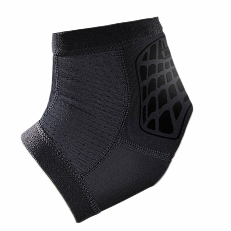 Ultraleve respirável ajustável esportes elasticneoprene tornozelo suporte esportes ginásio de segurança badminton basquete suporte cinta tornozelo