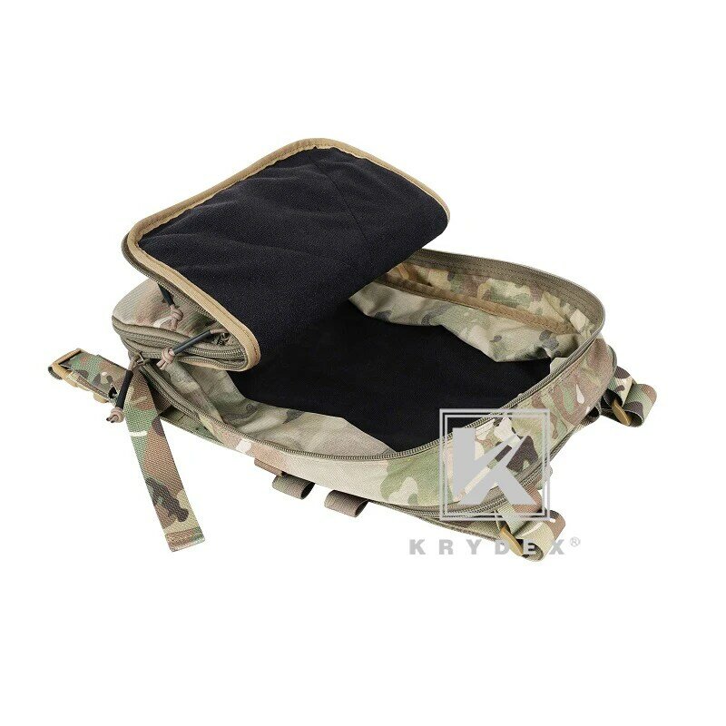 KRYDEX Tactical D3 Flatpack Backpack Upgraded Version 23L Expandable Assaulter Pack Hydration MOLLE / Strap Backpack