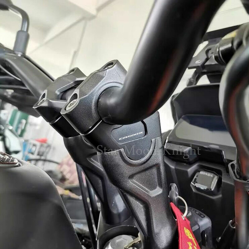 Pengangkat Setang Sepeda Motor 28MM Adaptor Pemanjang Klem Gagang Setang Tarik untuk Honda CB500X 2020 CB 500 X