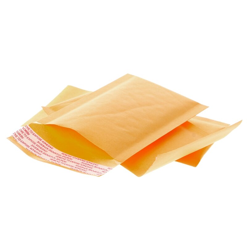 3 größen 10 Pcs Kraft Papier Blase Umschläge Taschen Werbungen Aufgefüllte Versand Umschlag Mit Blase Mailing Tasche Business Liefert