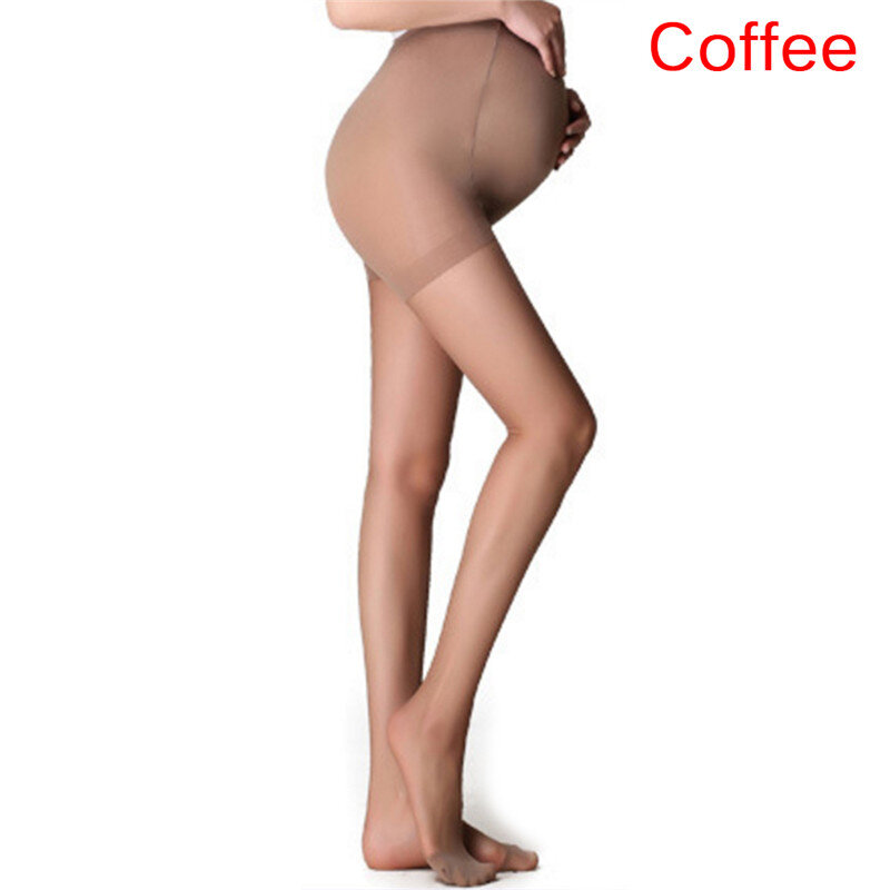 Summer High Elastic Legging Adjustable Maternity Pregnant Women Pregnancy Pantyhose Ultra ThinTights Stockings