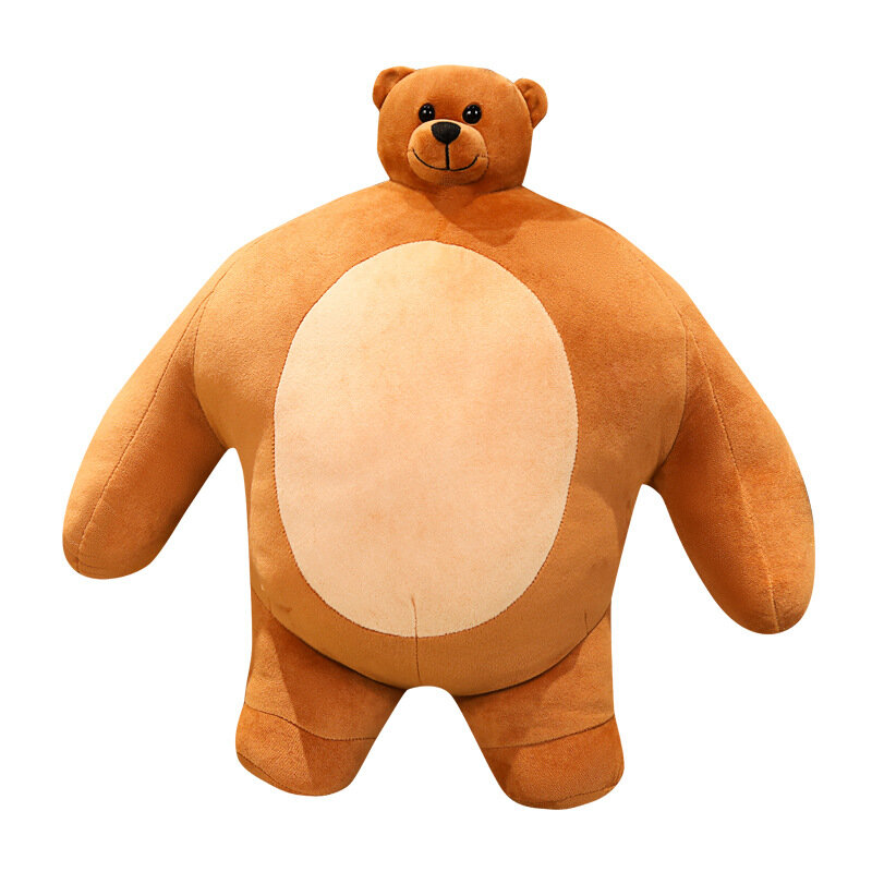작은 머리 큰 몸 장난감 귀여운 만화 테디 베어 봉제 인형 박제 인형 동물 남자 친구 곰 인형 소녀를위한 생일 선물
