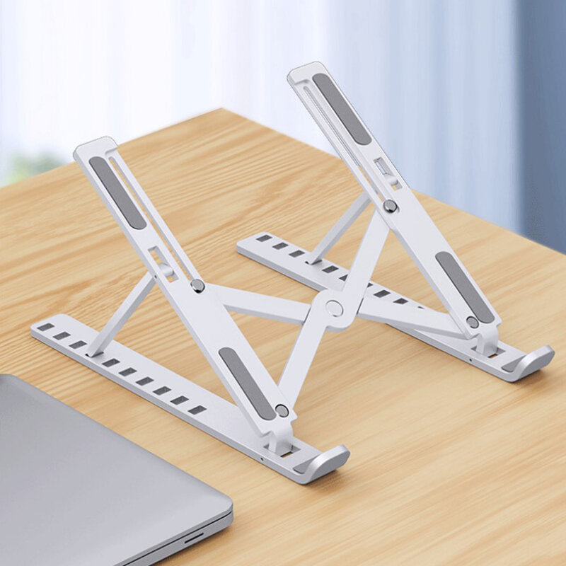 Liga de alumínio dobrável do suporte portátil do portátil do portátil para o suporte da tabuleta do caderno