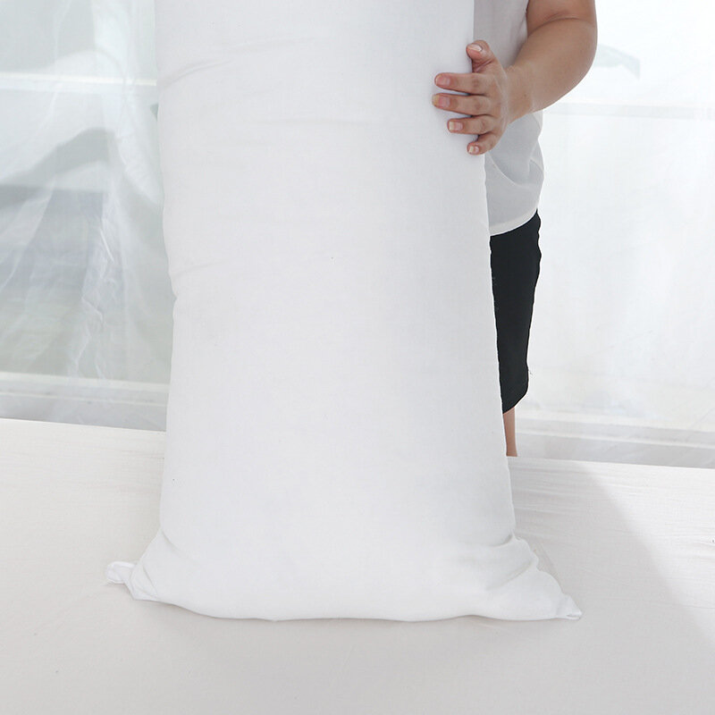 Dakimakura-almohada de cuerpo para abrazar, cojín Interior de Anime, 60x180cm, 60x170cm, 50x160cm de largo, color blanco