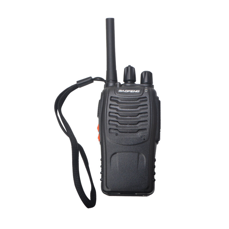 Baofeng-walkie-talkie BF-88E PMR, 16 canales, 446,00625-446,19375 MHz, Radio sin licencia con cargador USB y auricular, 2 unids/lote por paquete