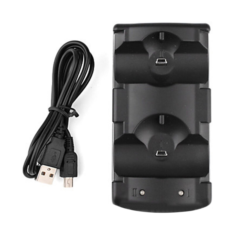 Dual ChargersB Dual Charging Powered Dock Charger for PlayStation 3 for Sony for PS3 Controller & Move Navigation