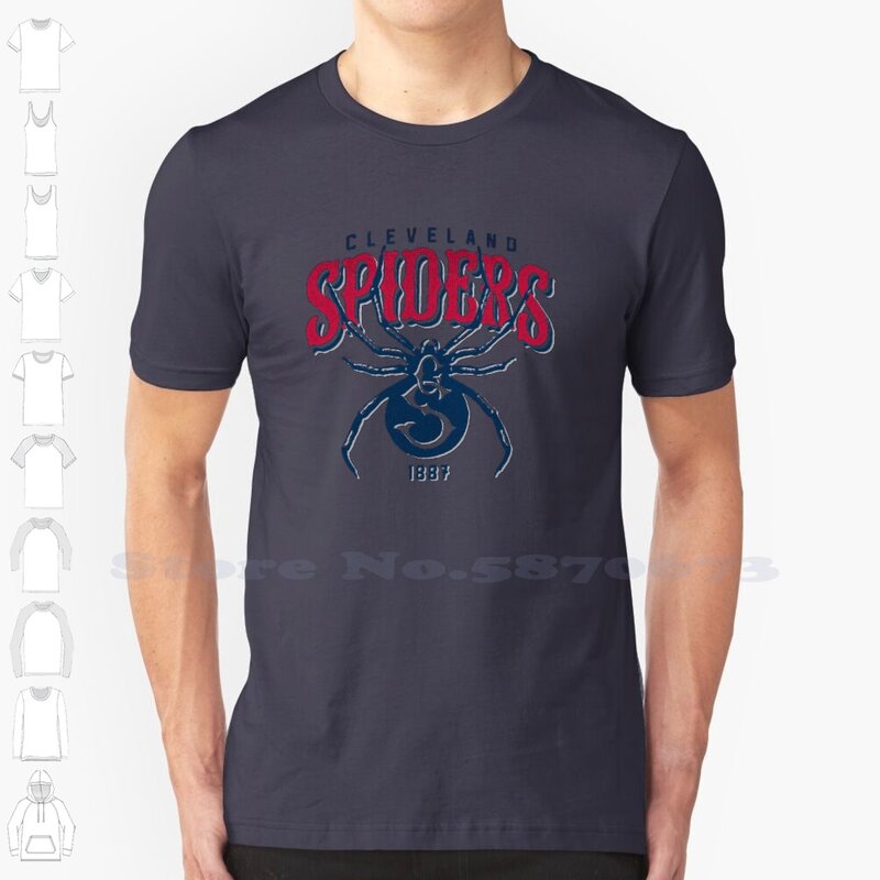 Spiders Cool Design Trendy T-Shirt Tee Spiders Spiders Baseball Pro Baseball Defunct Teams